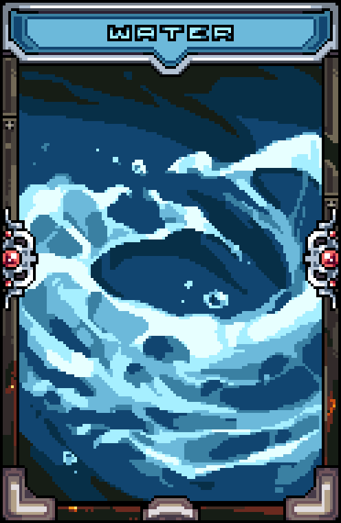 The Battle Of The 3 Elements. Water Card #129