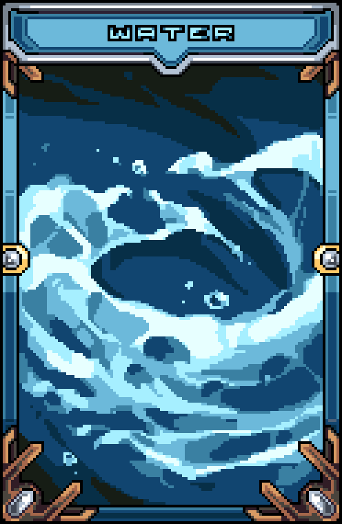 The Battle Of The 3 Elements. Water Card #130