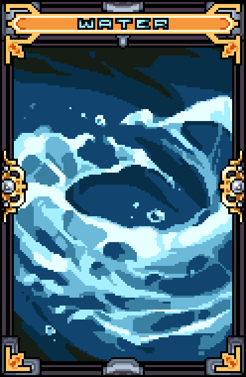 The Battle Of The 3 Elements. Water Card #137