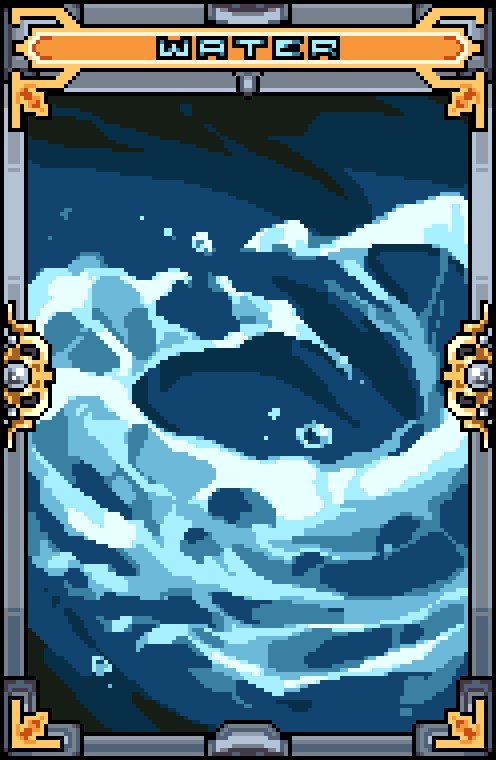 The Battle Of The 3 Elements. Water Card #140