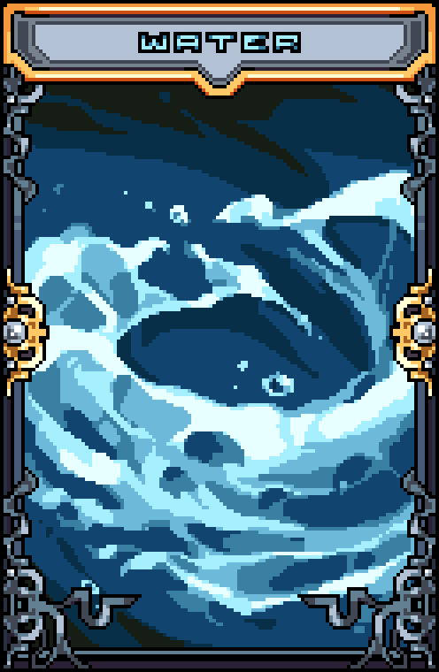 The Battle Of The 3 Elements. Water Card #504